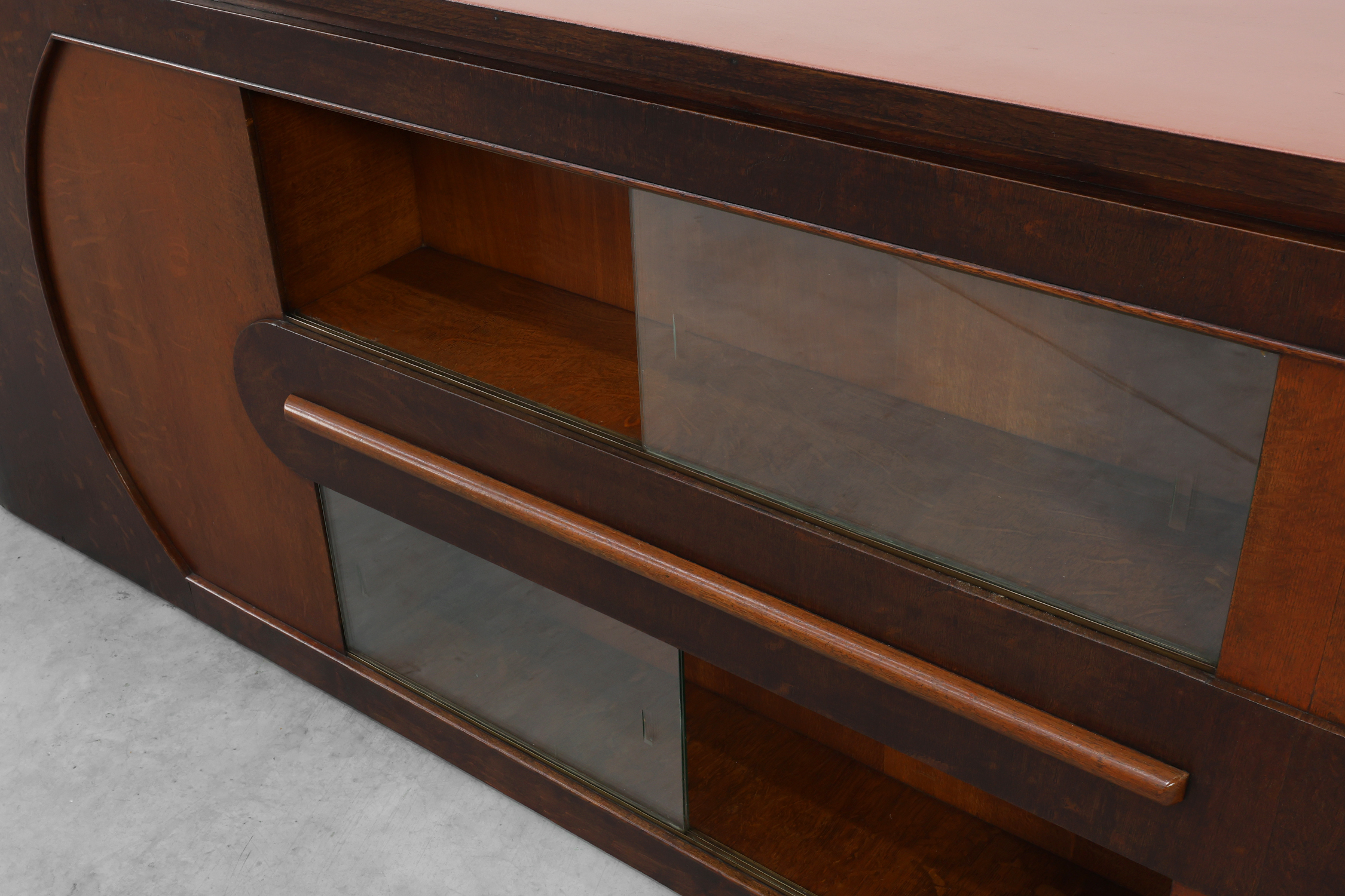 Monumental Art Deco Counter Attributed to De Coene, Belgium 1920sthumbnail